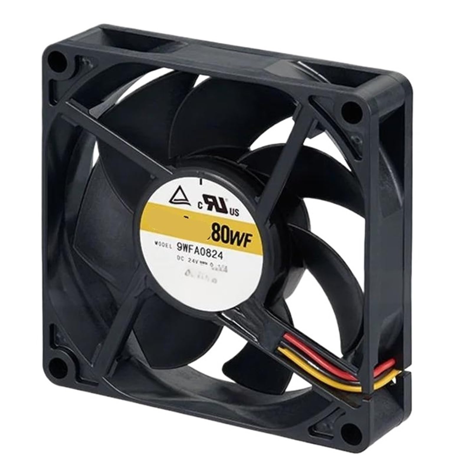Lzikkgki One Color 9Wfa0824g6d001 24Vdc Fan 80X80x20mm 3.6W 3Wire 6000Rpm