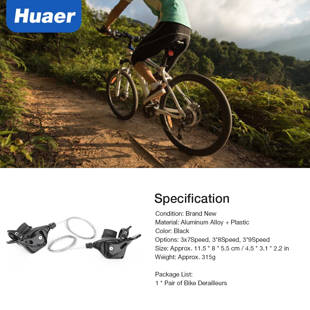 Leviers de changement de vitesse pour vélo, 1 pair... – Grandado Leviers de changement de vitesse pour vélo, 1 pair... – Grandado