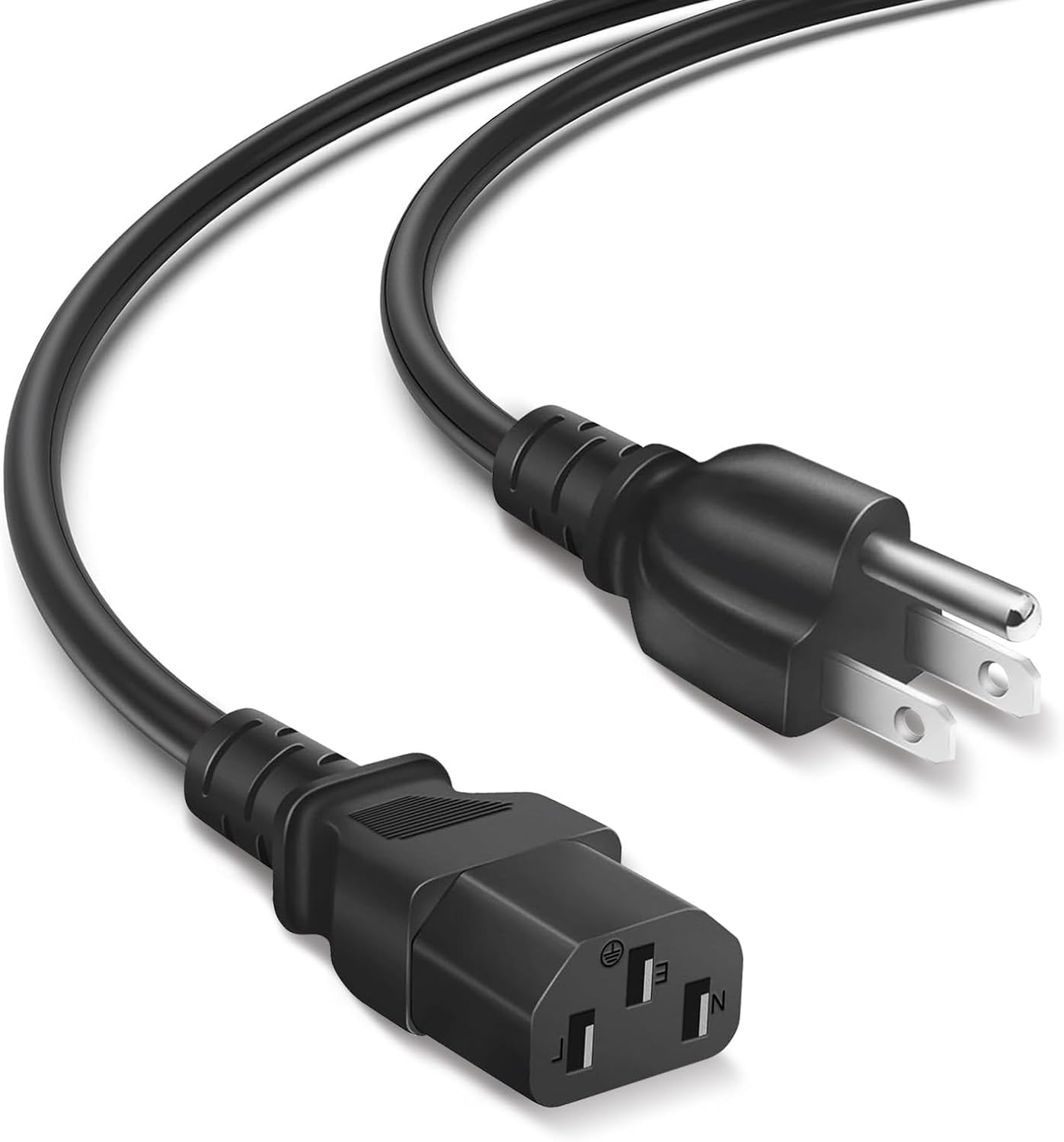 10FT AC Power Cord for ION Block Rocker, ION Pathfinder 2 3 4 280 320, ION Tailgater Speakers, ION Total Pa Supreme/Premier,Monster Rockin Rolle 2 3 4 360, Universal 3 Prong Charging Cable Replacement