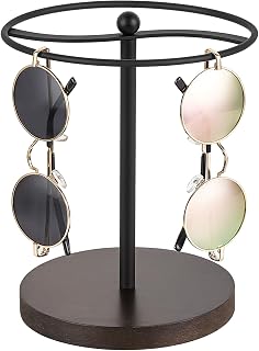 Mkono Organizador de gafas de sol, soporte para almacenamiento de gafas de sol, estante para hasta 12 pares de gafas para mesa, tocador, escritorio, encimera, dormitorio