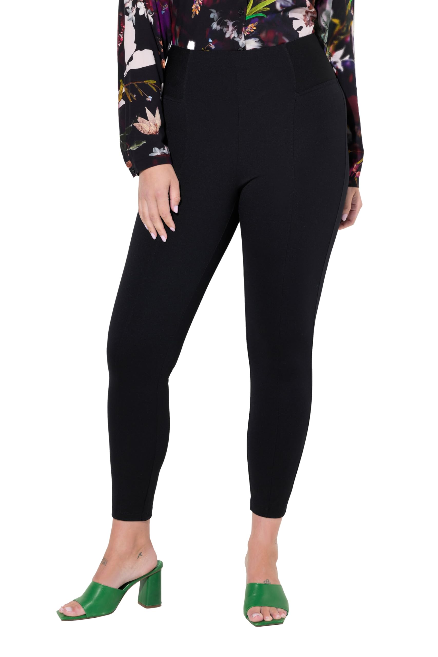 MIAMODA Damen große Größen Übergrößen Plus Size Shapewear-Leggings, Slim Fit, breiter Elastikbund 835762