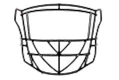 SF-2EG-TX Big Grill for Riddell SpeedFlex + US Flag Helmet Decal - Green Gridiron