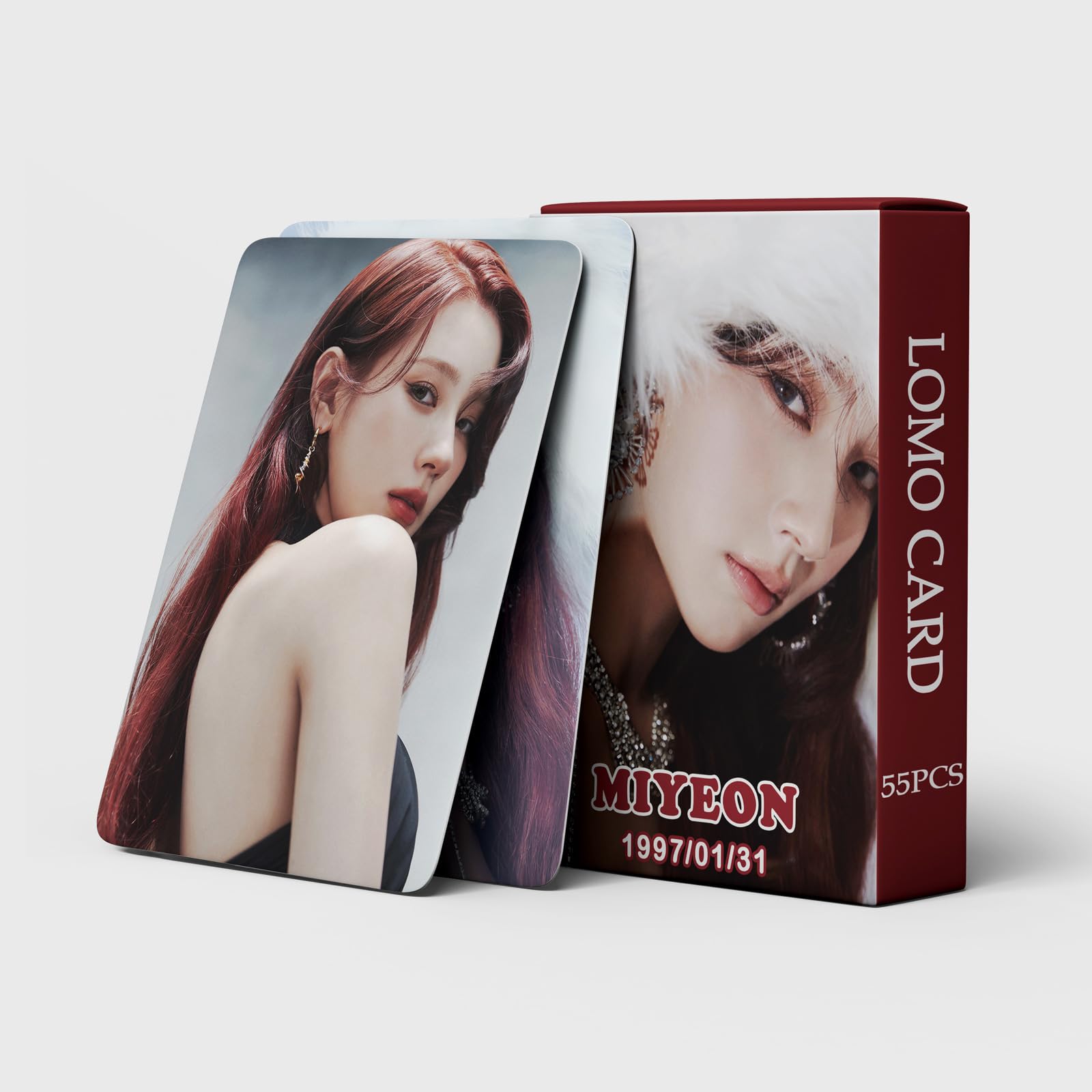 55PCS GIDLE- 2nd Full Album Super Lady Photo Cards Gift
