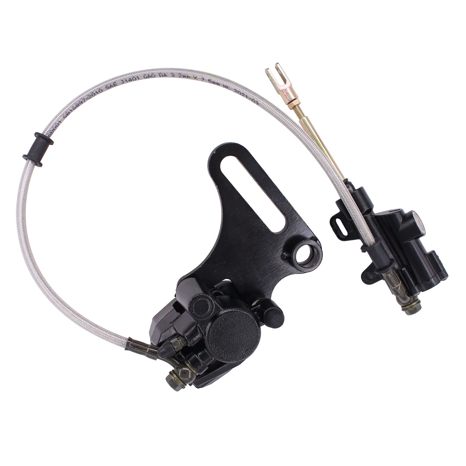 Hydraulic Rear Disc Brake Caliper System Metal for 110cc 125cc 140cc Dirt Bike