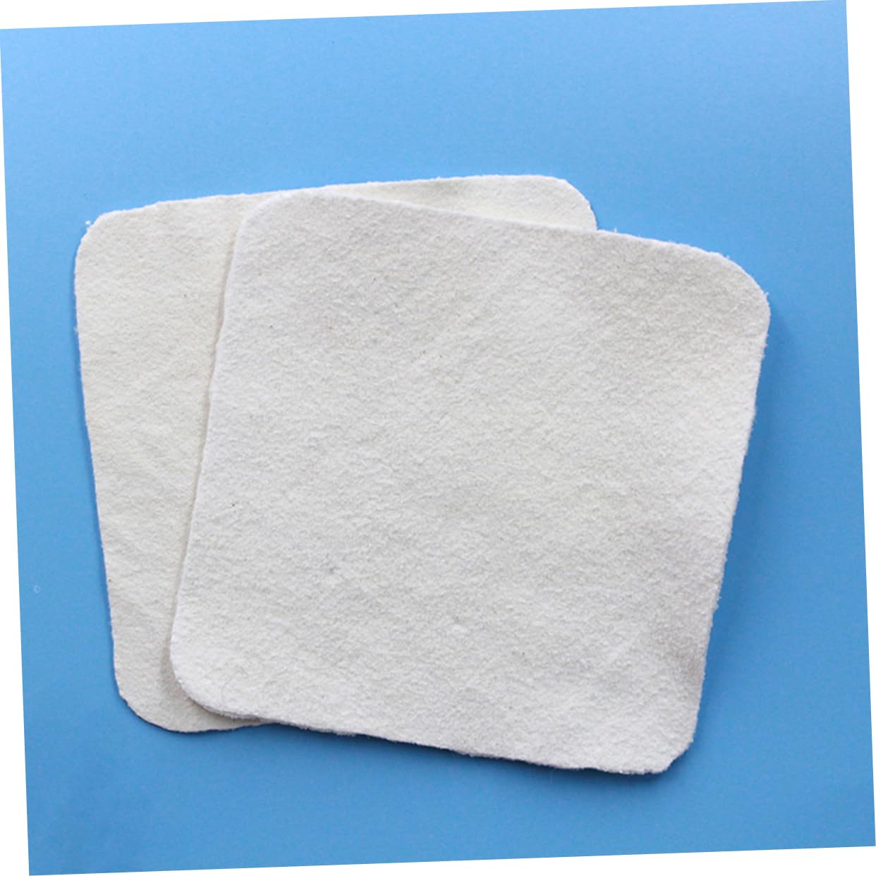 BESPORTBLE Pulire Il Panno Salviette Stoffa Detergente per Tessuti per Gioielli Panno per La Pulizia delle Perle Panni di Lucidatura Pelle di Pecora Bianca