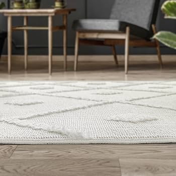 Amazon.com: Antep Rugs Palafito 8x10 Geometric Shag Diamond