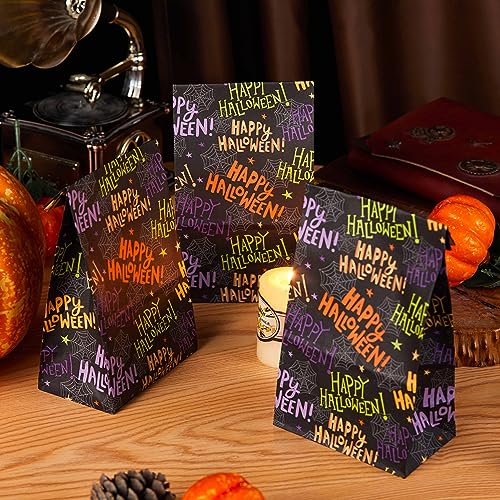 Suncolor Pack Of 30 Halloween Treat Bags For Kids Party Favor Bags Goodie Bags thumb #5