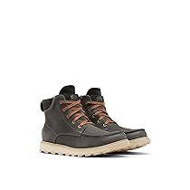 Sorel Madson 2 Moc Toe WP, Stivali Invernali Casual, Uomo, Coal , 43 EU