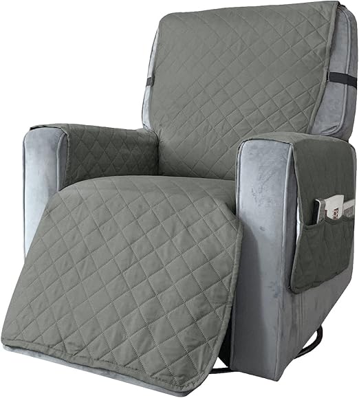 Detachable Recliner Sofa Towel, Reversible Washable Recliner Cover With