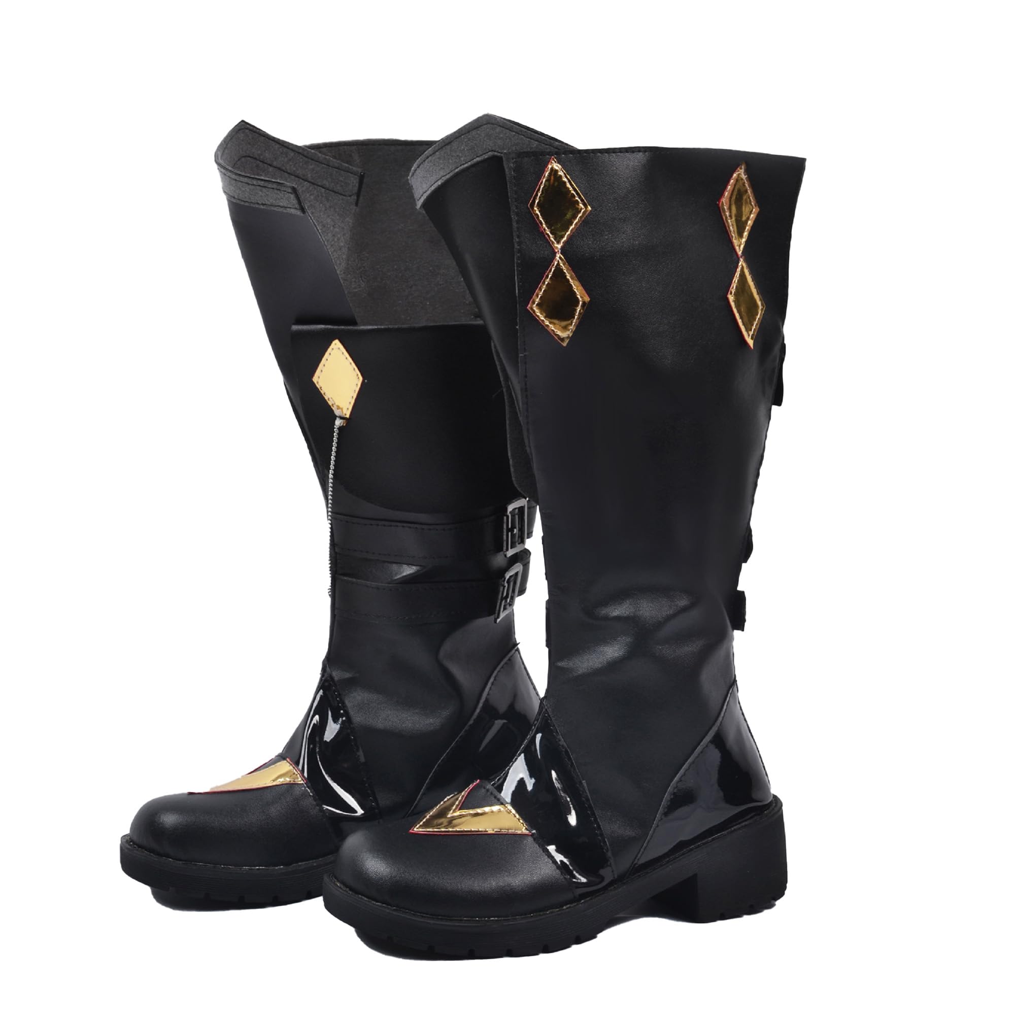 Genshin Impact Tartaglia Cosplay Shoes for Halloween, Anime and Game Conventions(39)