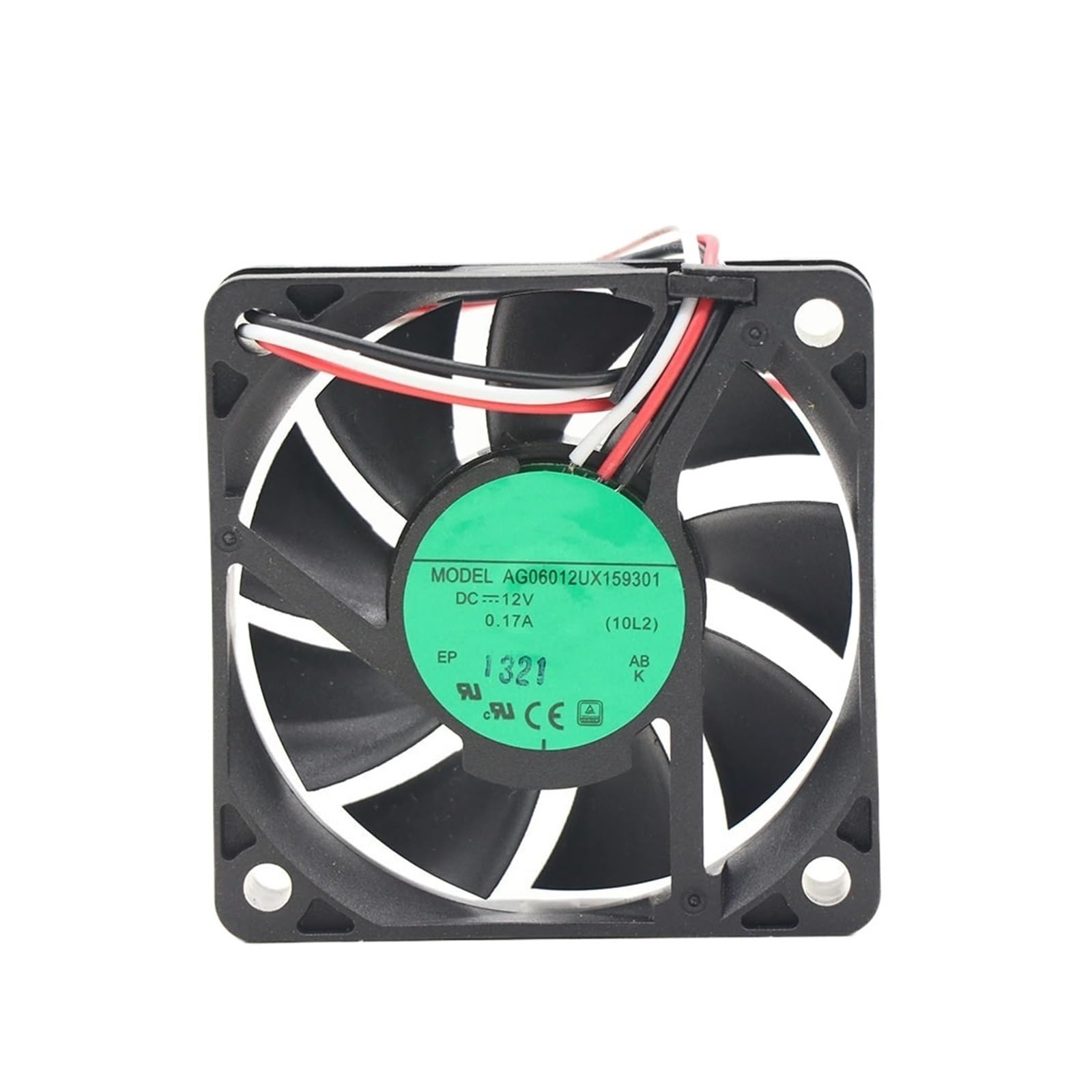Ventilateur de refroidissement 12VDC à 3 fils faible consommation AG06012UX159301