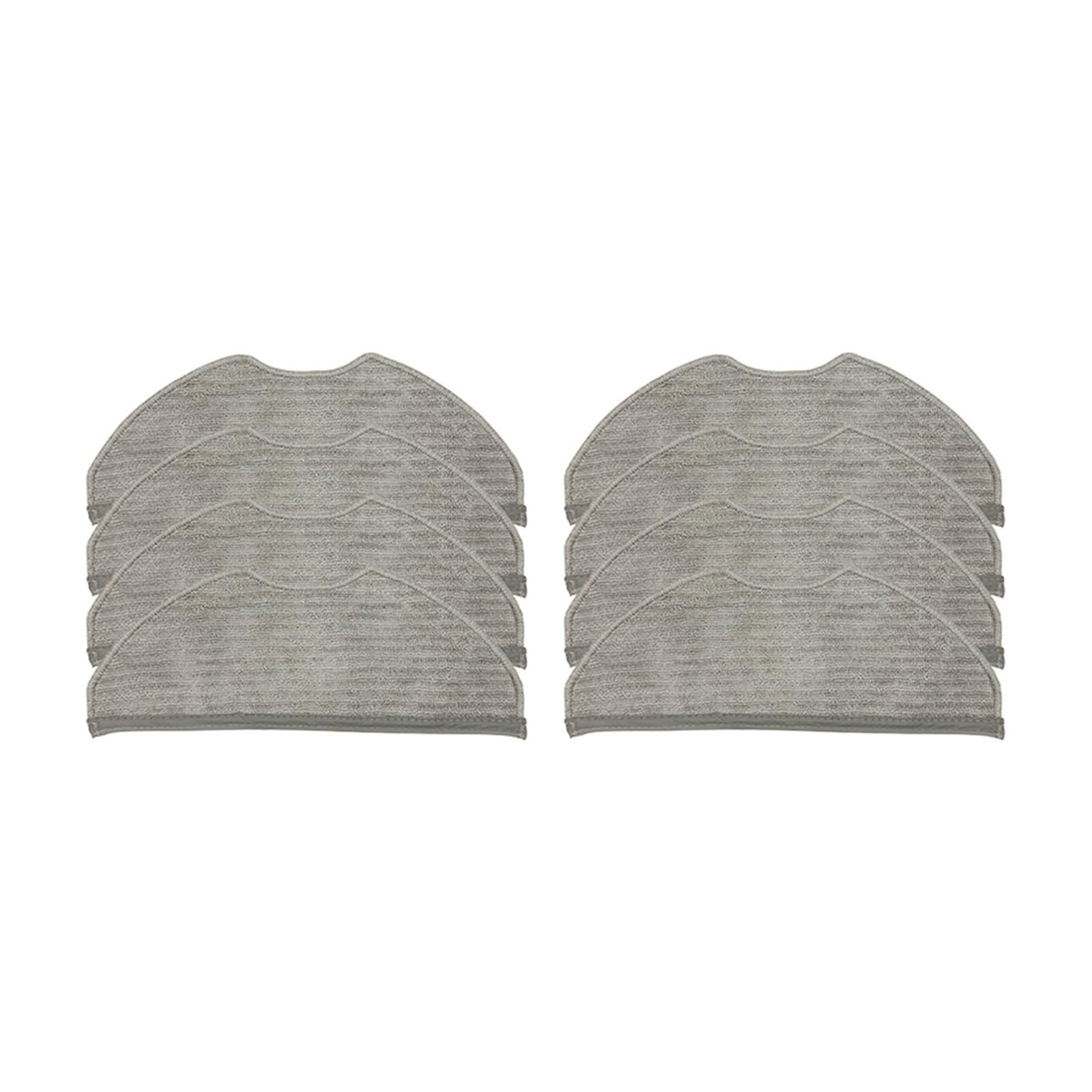 VIXWDRUTY Robot Mop Cloth Accessories，Compatible For Xiaomi，(H40 OV51) S40 OV81 S40C E101 Vacuum Cleaner(8pcs)