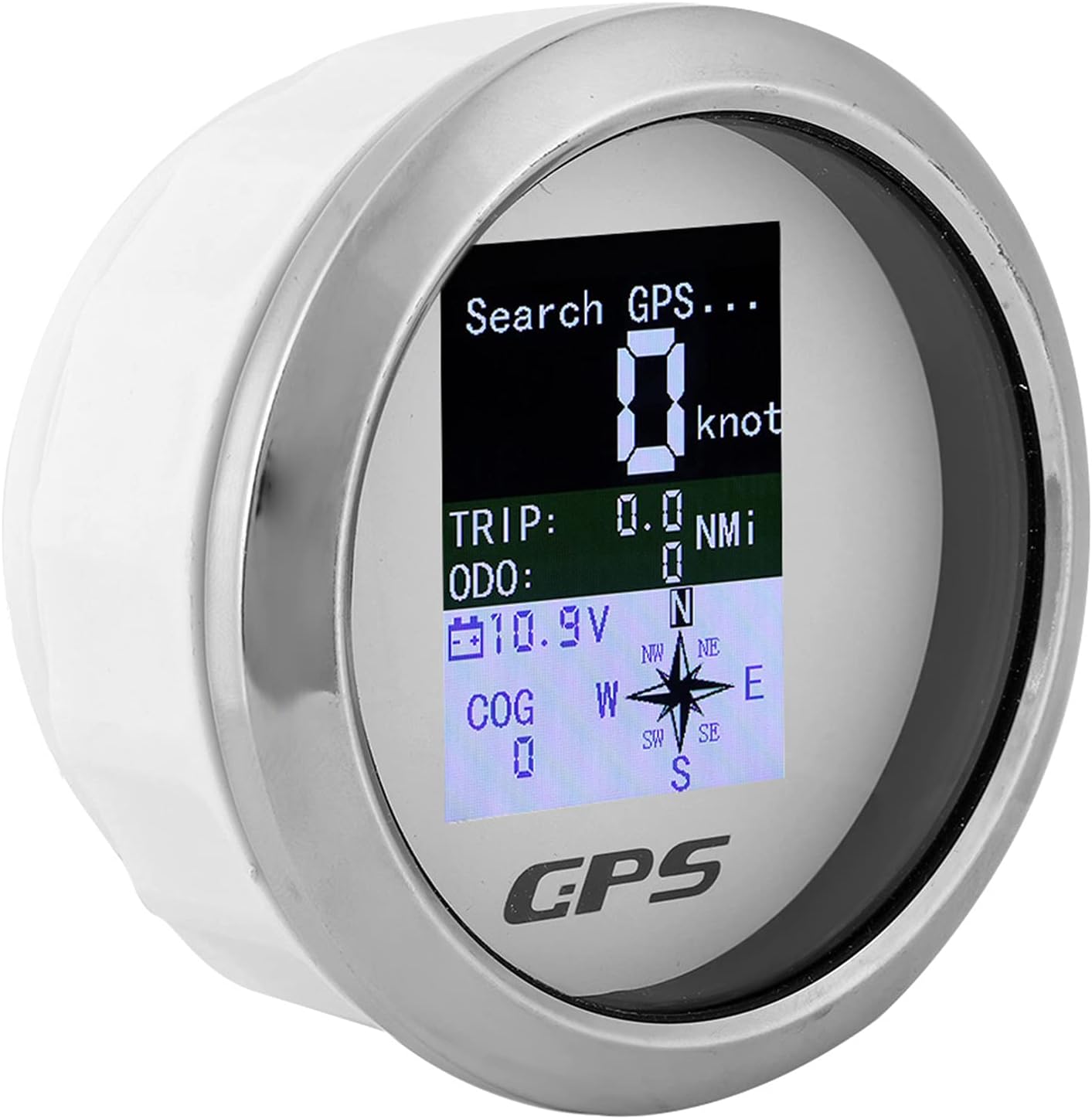 Es,Faria Gauges,85Mm Boat Tachometer,White Marine Gps