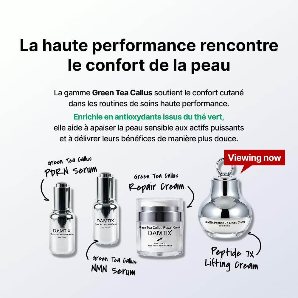 Crème Lifting Peptide 7X – Soin visage anti-âge avec 7 peptides, collagène, acide hyaluronique, céramides et niacinamide | Hydratation, fermeté et peau lissée | 50 ml