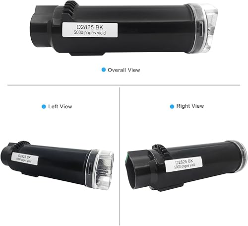 Miniatura 2 de VICTORSTAR 2 cartuchos de tóner compatibles con S2825cdn H625cdw H825cdw H825cdwRendimiento extra alto 5000 páginas para impresoras láser a color