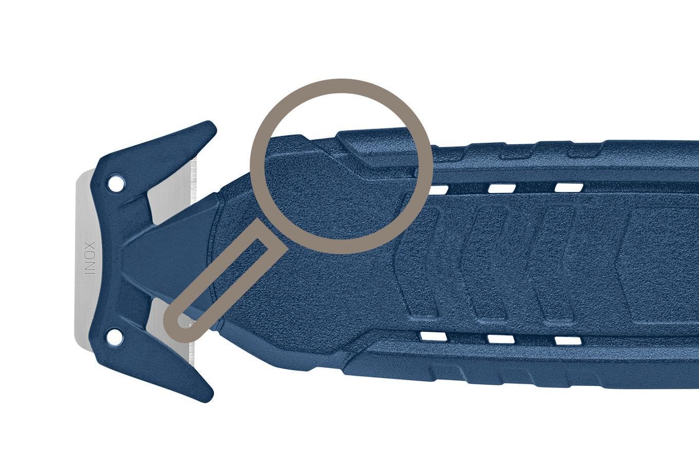 MARTOR 10x SECUMAX 150 MDP Cúter de Seguridad, Hoja Oculta, Metalodetectable