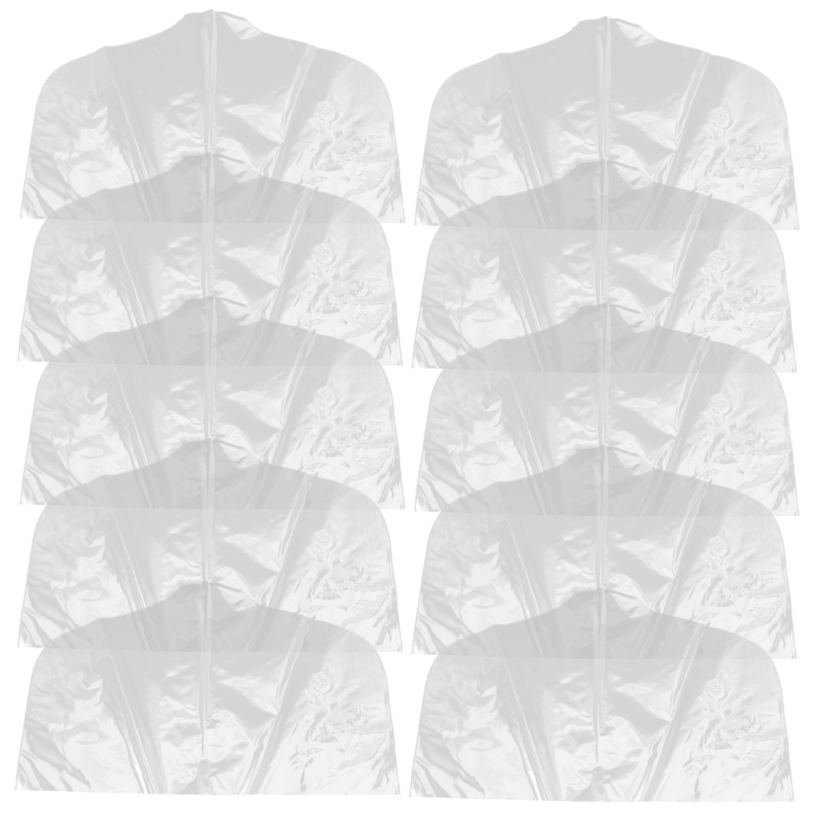 Fundas de Ropa Transparentes para Colgar, 10 Piezas Pvc Antipolvo