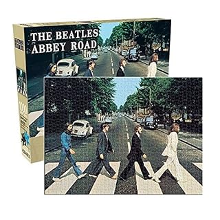 Beatles-Abbey Road 1000 Pc Jigsaw Puzzle - Les Beatles, Paul McCartney, John Lennon, RIngo Starr, George Harrison
