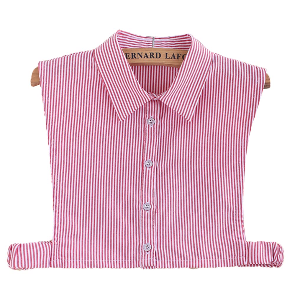 Elegtiskas Half Shirt Blouse Collar Detachable Fake Faux Dickey Collar