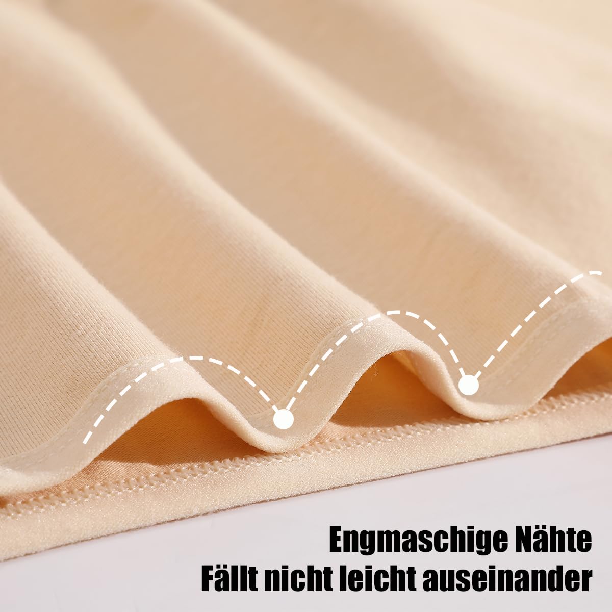 ALL OF SHE Boxershorts Damen Baumwolle–Unterwäsche Frauen Bequem und Unterhosen Atmungsaktiv, Pantys Damen Für Alltag, 6 Stück, Größen S-XXL