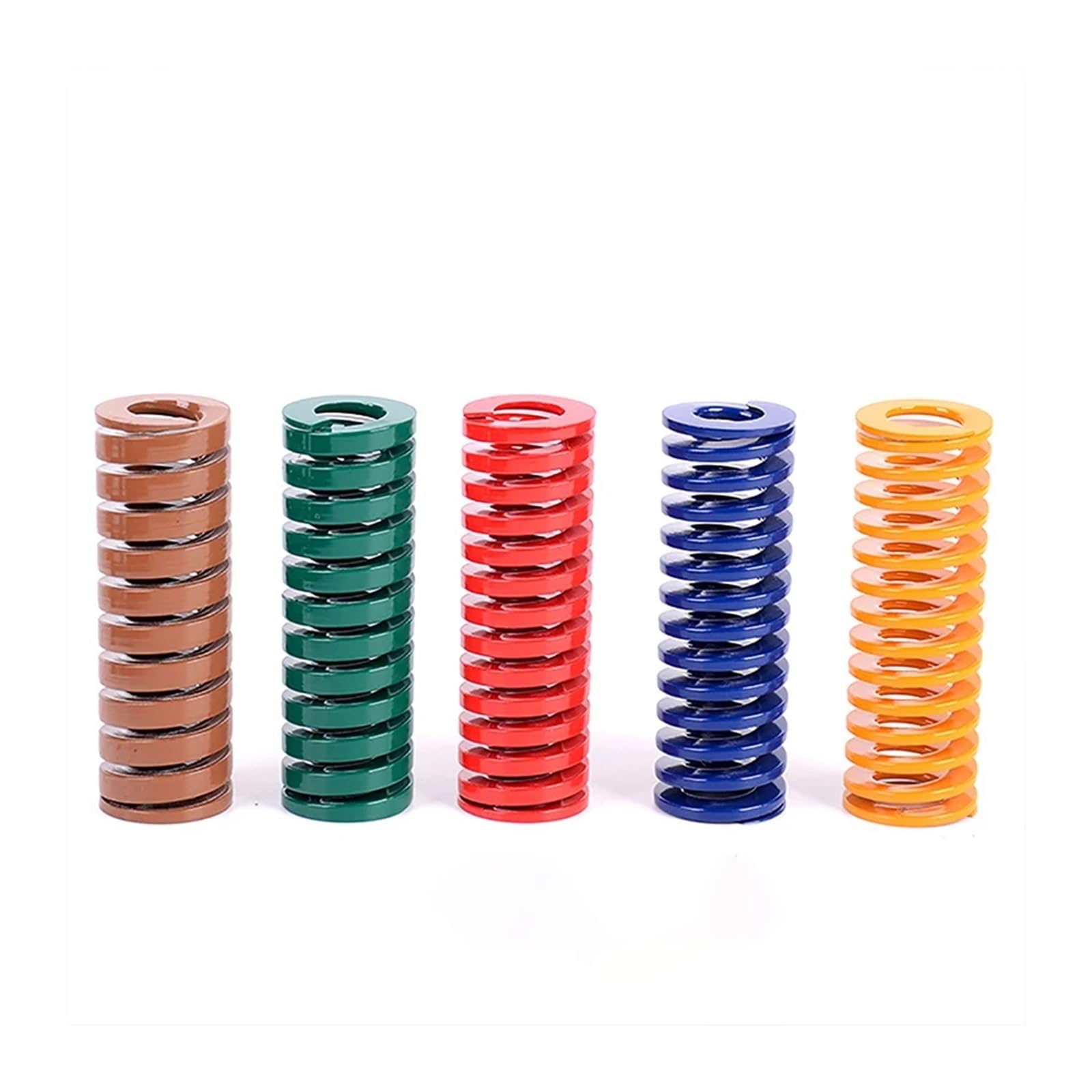 Lot de 2 ressorts de compression à charge moyenne, diamètre extérieur 8 à 40 mm, rouge(90mm,20mm (ID 10mm))
