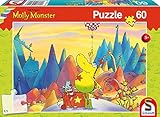 Schmidt Spiele Puzzle 56229 - Molly Monster auf Reisen, 60 Teile