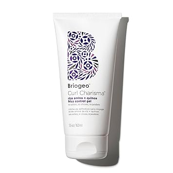 Briogeo Curl Charisma Rice Amino Plus Avocado Frizz Control Gel, 5.5 Ounce