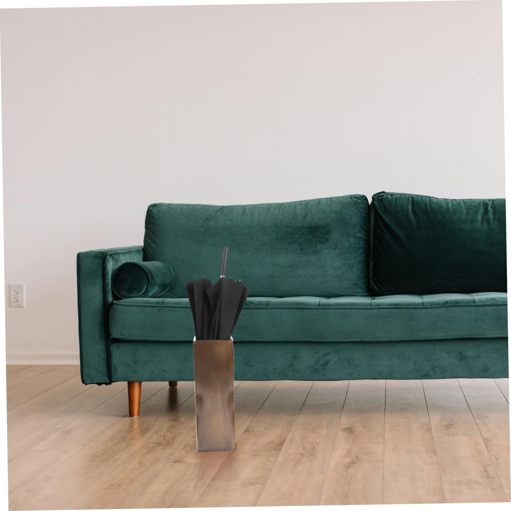 Portaombrelli in Legno per Ombrelli, Capacità Elevata, Design Sobrio, per Ingresso Casa e Lobby Hotel