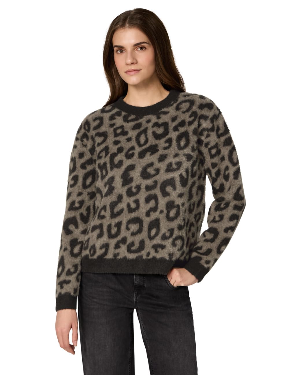 Street One Studio Fluffy Leo Jumper Black 46