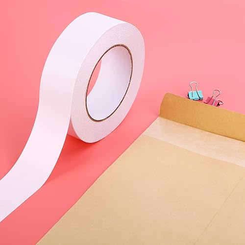 Miniatura 7 de Cinta adhesiva de doble cara de 1.5 pulgadas, ultrafina y de alta calidad, para manualidades y arte, papel, envoltura de regalos, etc. (1.5 pulgadas