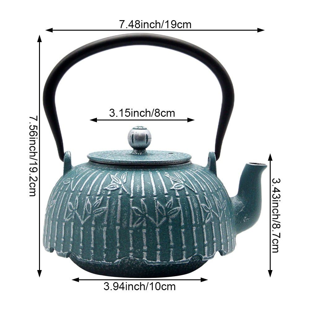 Tetera Japonesa De Hierro Fundido, Tetera Tradicional Japonesa, Suministros para Hacer Té para Cocina Y Restaurante