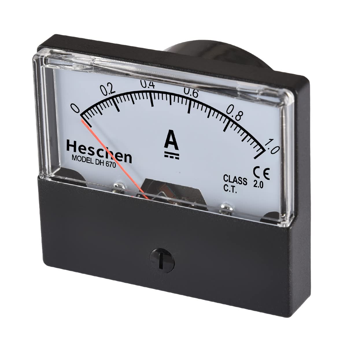 Heschen DH-670 Tester per amperometro a pannello rettangolare DC 0-1mA classe 2.0 CE