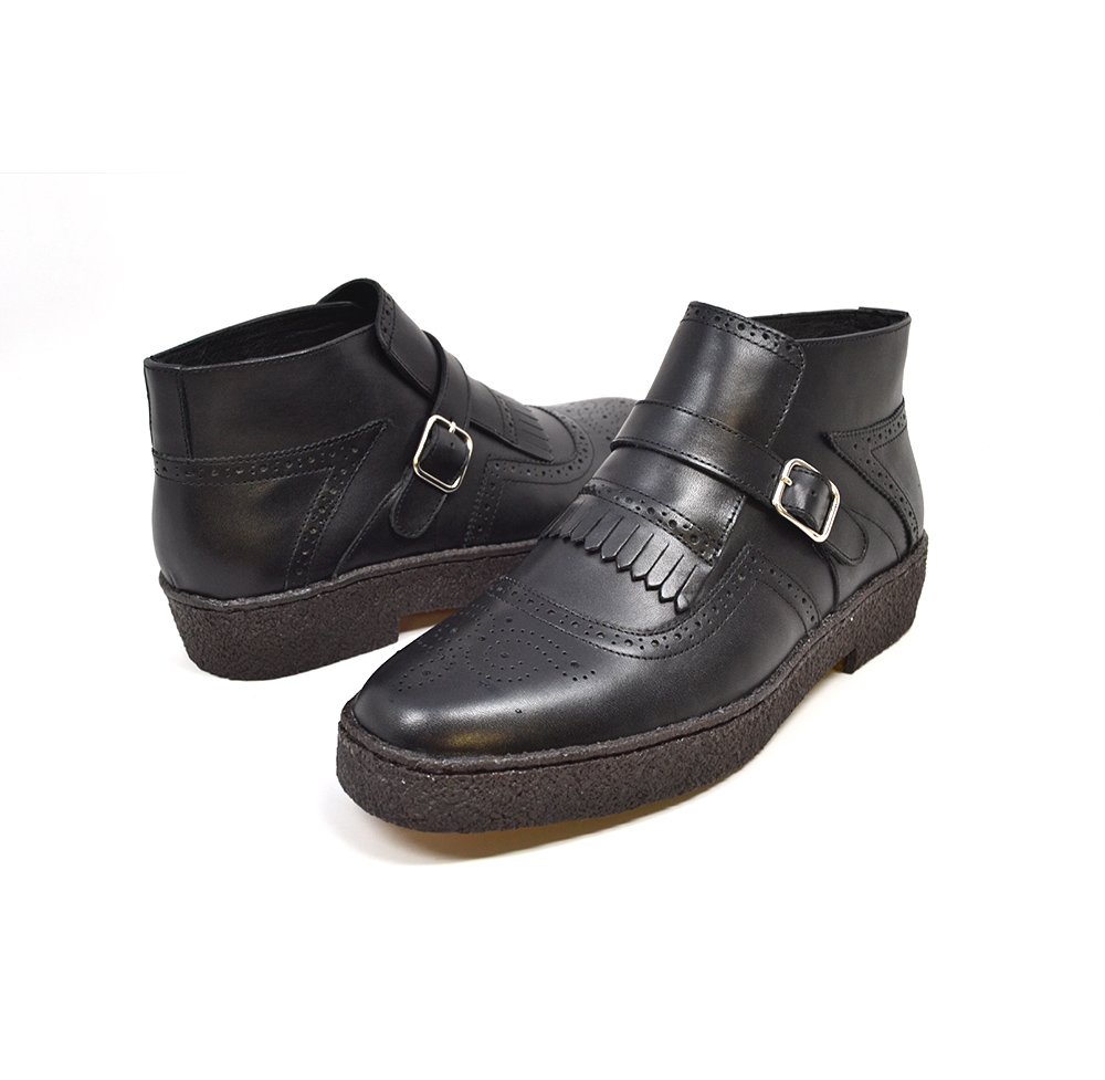 British Collection - Original Playboy Manhattan Wingtip Leather Shoes