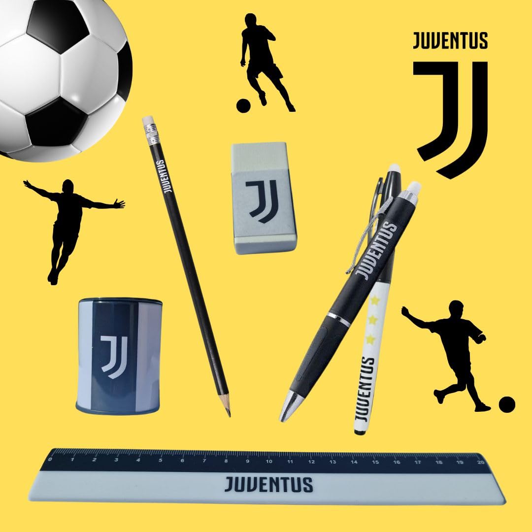 Seven Raccoglitore ad anelli più set scrittura Juventus