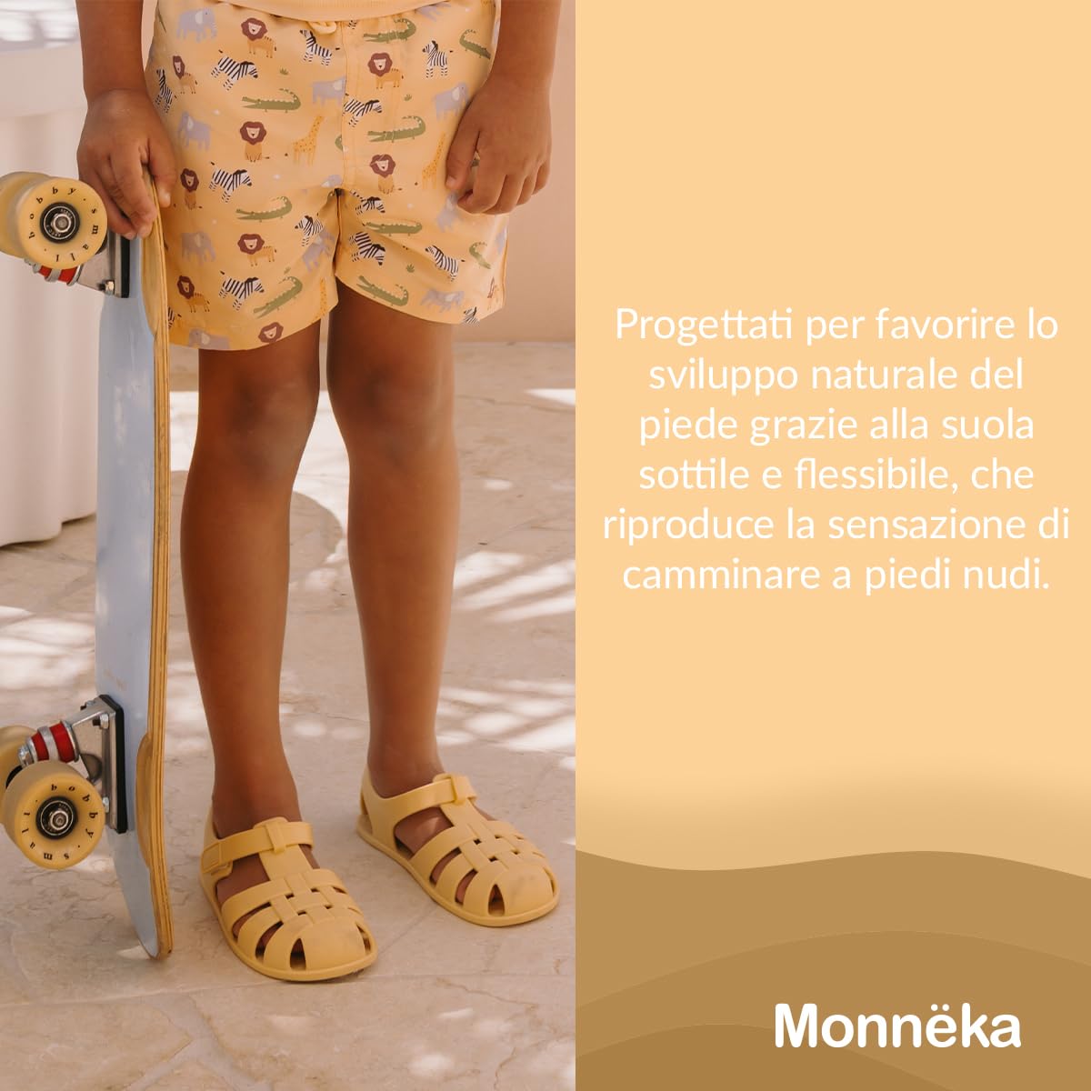 Sandali da Spiaggia | Sandali Estivi Stile Barefoot Leggeri e Flessibili | Suola Morbida con Chiusura Regolabile, Confortevoli | Ideali per la Spiaggia