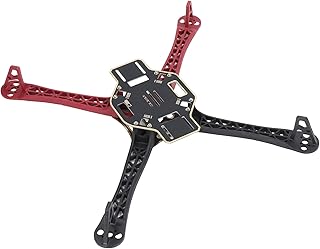 Astibym Drone Frame, Camera Mounting Universal Sleeve Quadcopter Rack 4 Axis Integrated PCB Board for DIY Aircraft