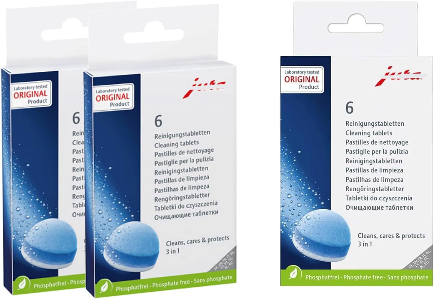 3-Phase Espresso Cleaning Tablets,Coffee Cleaning Tablets, Deep Clean,Provide Lasting Protection (18 Tablets)