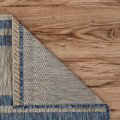 LR-Home-Captiva-5-x-7-IndoorOutdoor-Area-Rug-for-Home-Decor-Nautical-Anchor-carpet-for-living-room-bedroom-playroom-patio-garden-Modern-farmhouse-rug-Navy-BlueGray LR Home Captiva 5 x 7 IndoorOutdoor Area Rug for Home Decor Nautical Anchor carpet for living room bedroom playroom patio garden Modern farmhouse rug Navy BlueGray