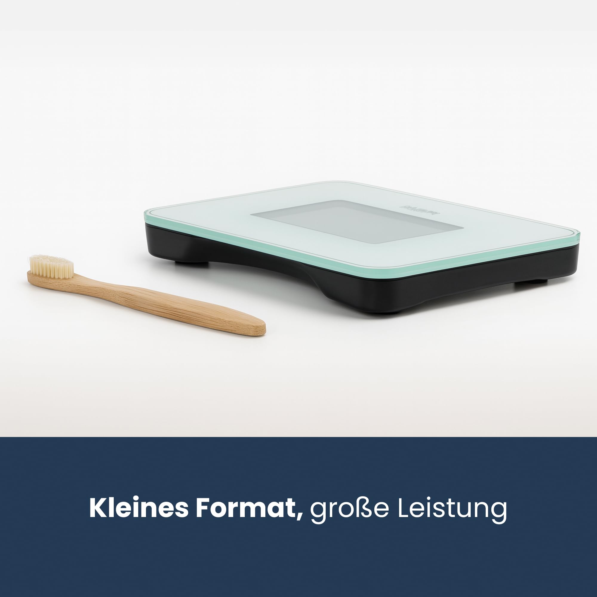 TANITA HD-386 Kleinste digitale Personenwaage der Welt, ideal für Reisen, Perlmuttweiß