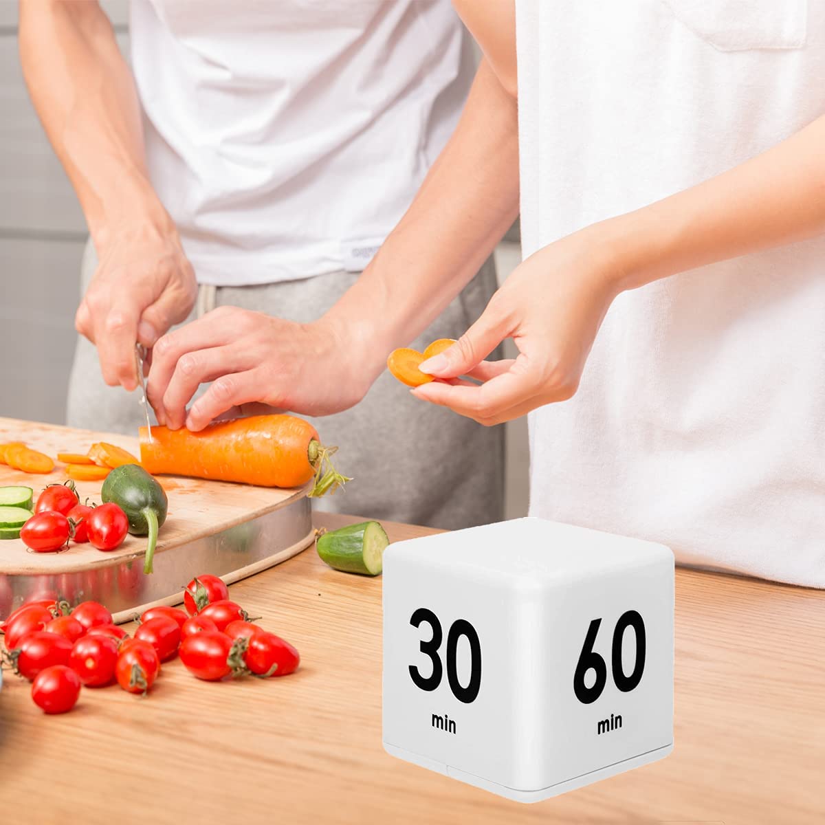 Snapklik.com : JOYIT 2 Pcs Cube Timer Set - 2.6 Inch Gravity Sensor ...