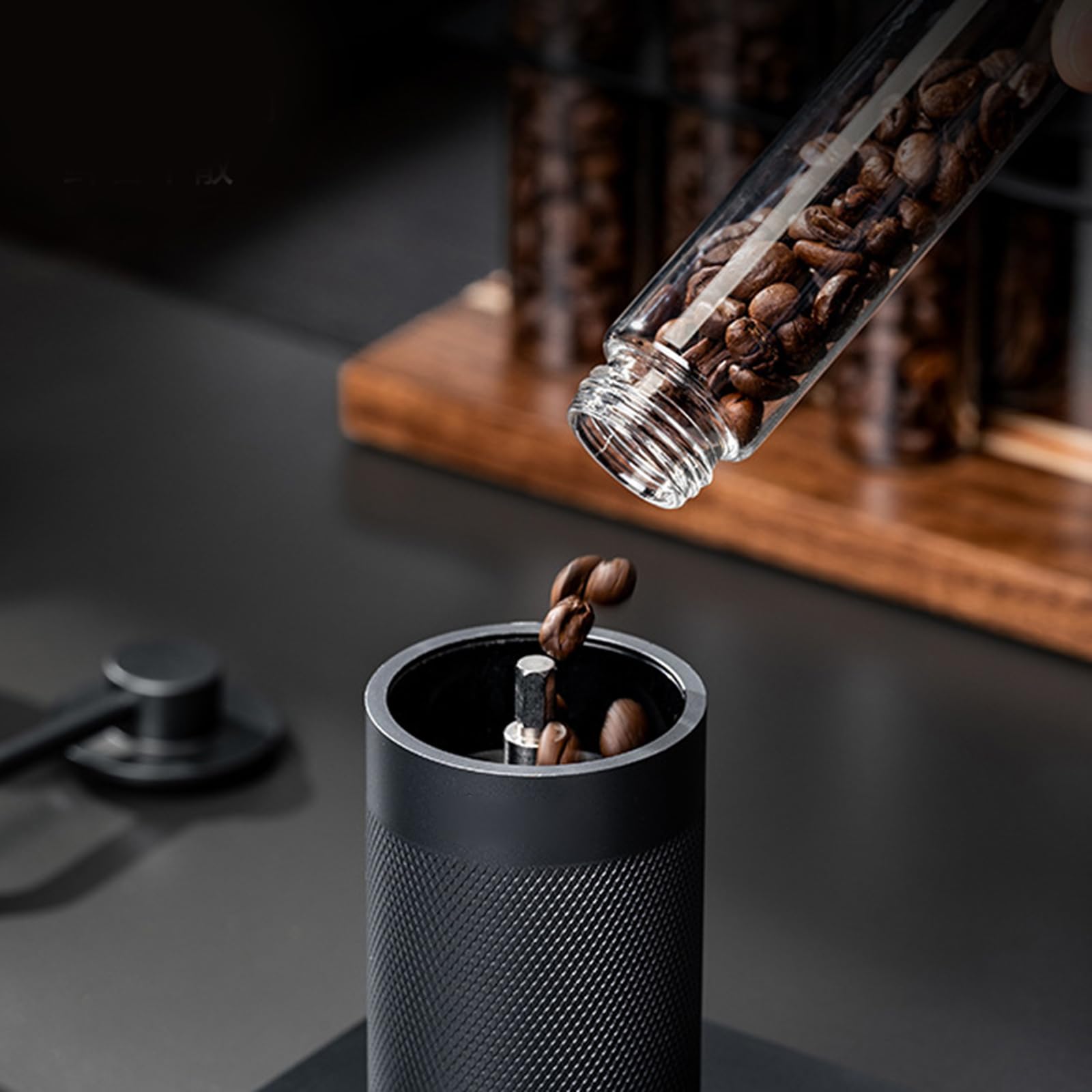 Kaffee-Röhren-Zubehörhalter, geeignet für Enthusiasten, Geschenk für Kaffee-Zubehör