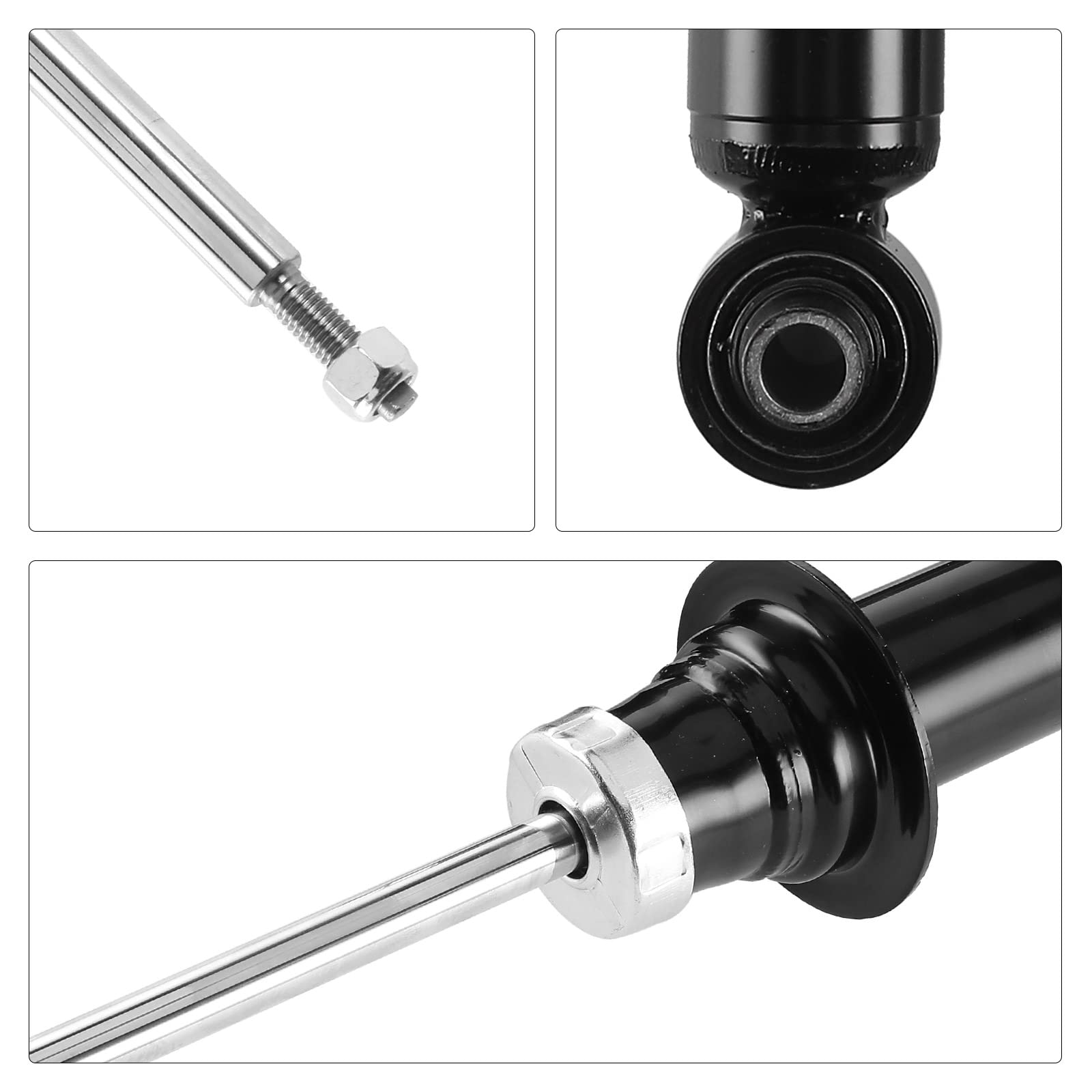 Frankberg 2 amortiguadores delanteros de 517 mm con presión de gas 26670 | 5202PA; Compatible con: 407 SO 6D 6E, 407 6D