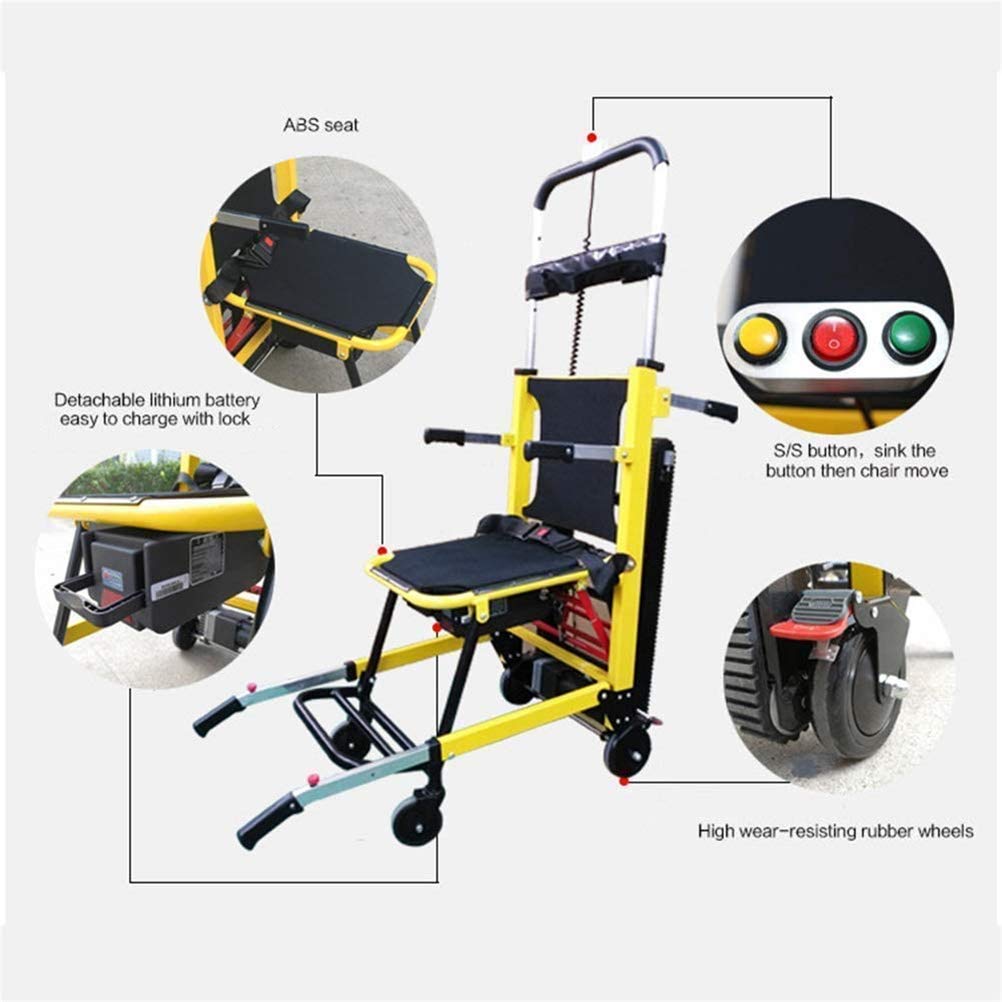 Silla de ruedas eléctrica plegable, compacta y ligera, autopropulsada, con ayuda ajustable para caminar y carrito móvil