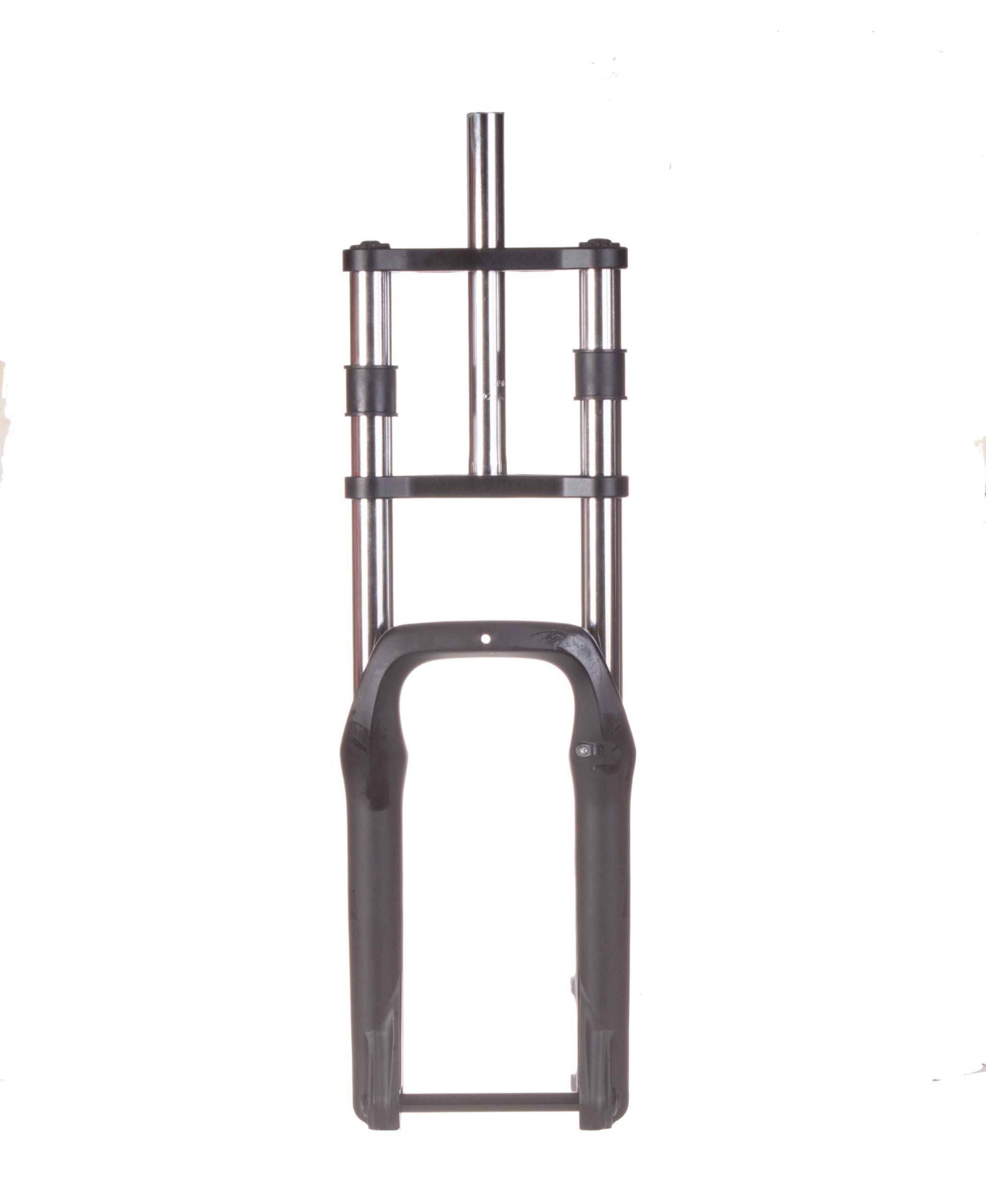 Forcella Bici Fatbike 20 x 4,0 pollici, fatbike elettrica, doppia platina, asse passante 15 mm