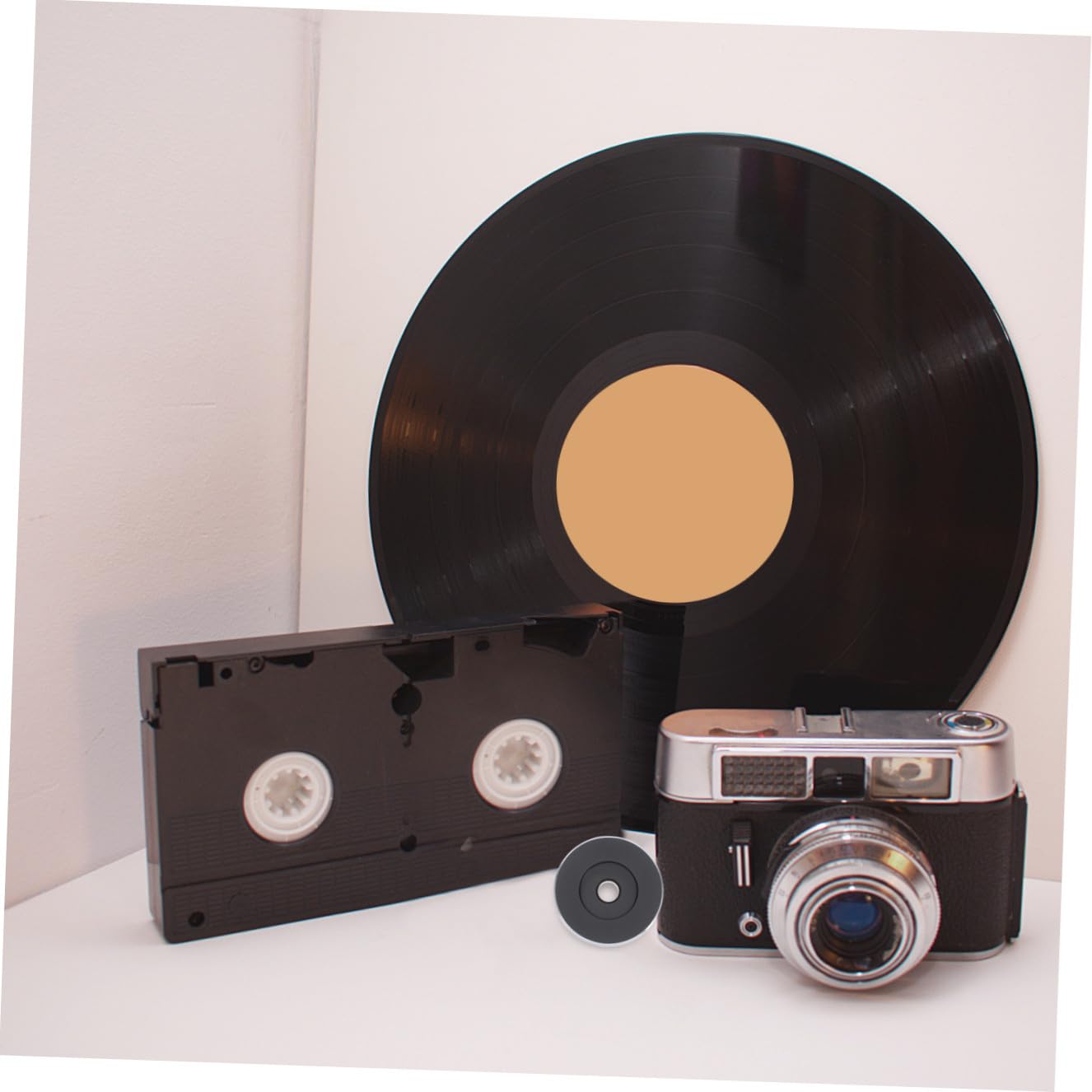 UKCOCO Adattatore Per Giradischi Ergonomico Da 45 Giri Da 3 Pezzi Per Vinile Da 7 Pollici Accessorio in Metallo Facile Da Usare Per Giradischi