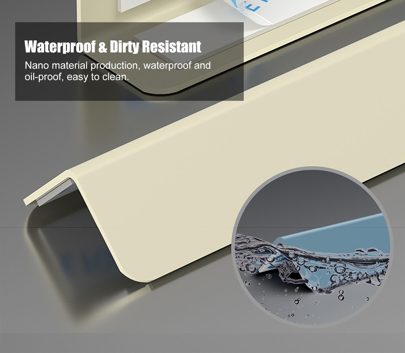 paraspigoli muro angolare copriangoli Sostituzione Protezioni Per Angoli E Bordi Della Parete Autoadesivo, Rivestimento Di Protezione Angolare In PVC Impermeabile Per Superfici Murali Multiple