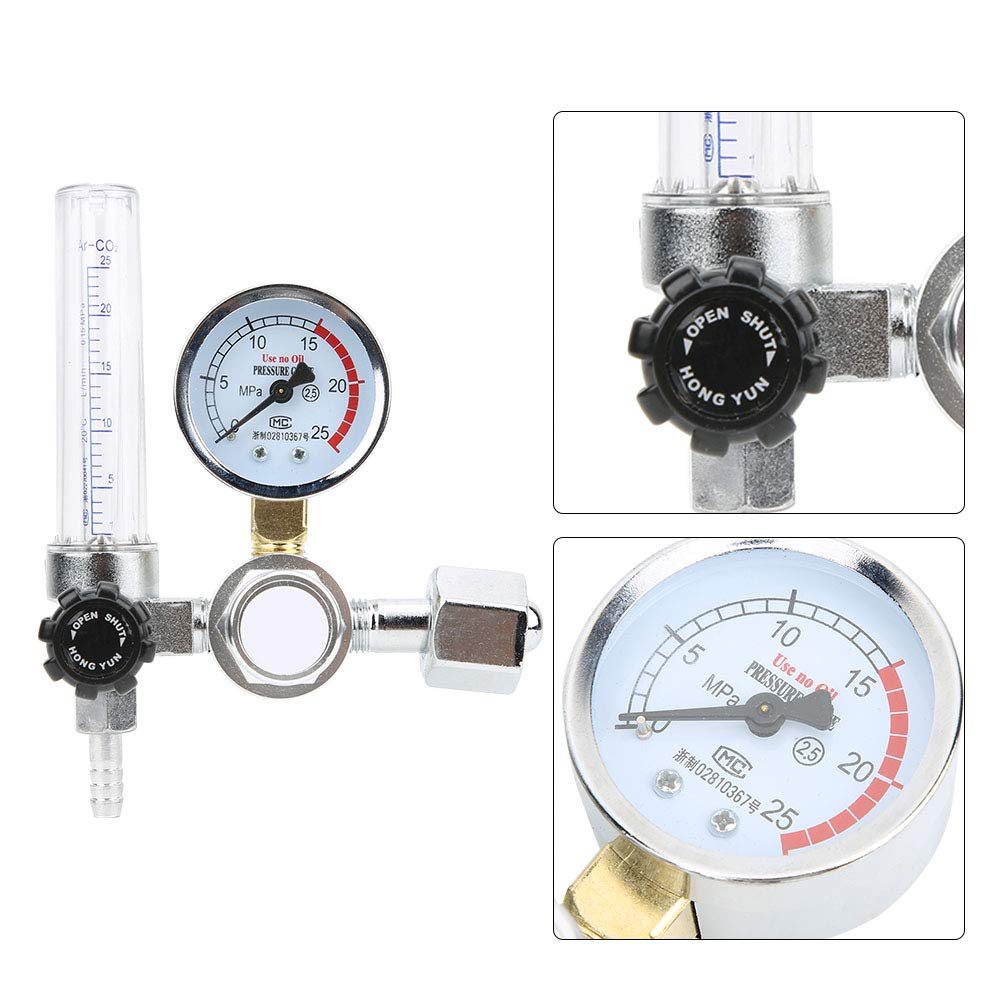 Buy Welding Pressure Gauge,Argon CO2 Mig Tig Flow Meter Regulator