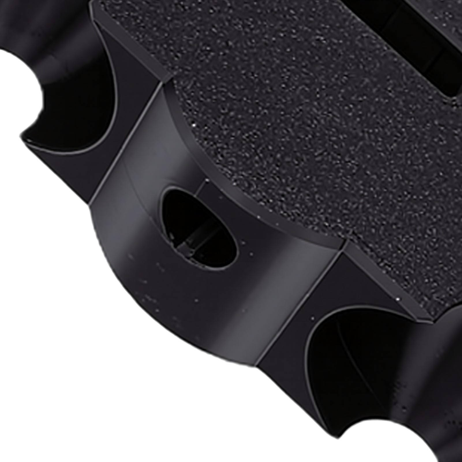 Keenso Stojak na Rower Treningowy, Plastikowe Podkładki Pod Stopy z Nadrukiem 3D, 4 Sztuki Amortyzujące, Redukujące Hałas, Stabilna Ochrona Podłogi do Jazdy na Rowerze Stacjonarnym dla XX PRO 1.
