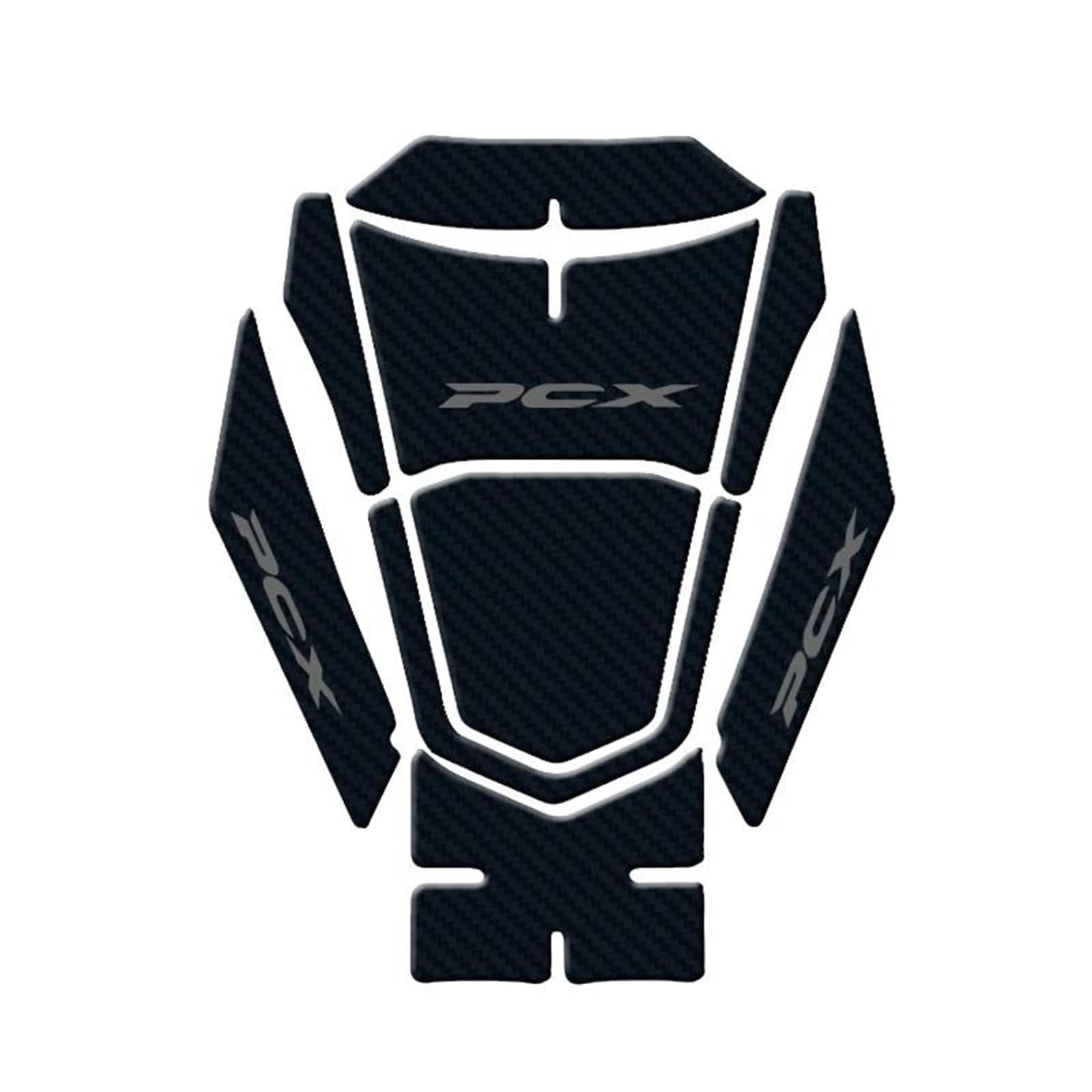 Dtsgcx Color6 Carbon Fiber Motorcycle Stickers Tank Pad Protector Decals For Pcx160 Pcx160 Pcx 160 2021(Color6)
