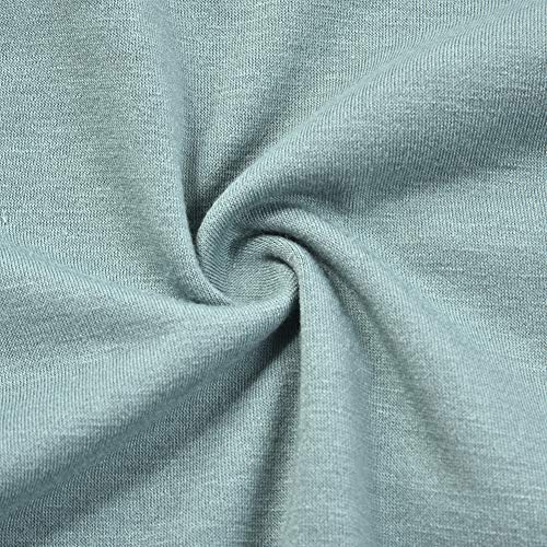 Mitilly Women's Summer Sleeveless V Neck Button Down Casual Pocket Swing Short Dress Small Light Green #TOP5